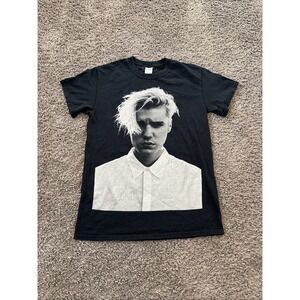 Justin Bieber Purpose Concert Band Tour T-Shirt Tee Shirt Small S Black